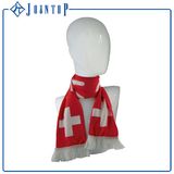 Knitting Custom Jacquard Fan Football Scarf for Cheering