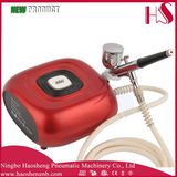 HS08-6AC-Sk Airbrush Compressor Kit Portable Make up /Cake Decorating/Nail Tattoos