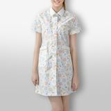 New Safety Product Summer Nurses Printed Dress Uniform