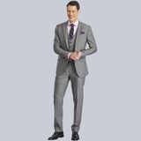 European Style Latest Design 3 Piece Coat Pant Men Suit