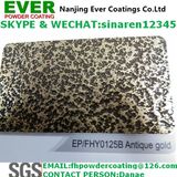 Electrostatic Spray Antique Gold Vein Hammer Tone Texture Powder Coating Paint