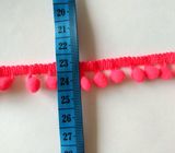 Much Colors 0.5cm Diameter Pompon Trim for Storage Box