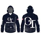 Custom Design Pullover Basketball Hoodies Jacket for Men