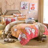 Korean 100% Cotton Countryside Bedding Set for Winter