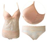 Transparent Lingerie with Sexy Lace Trim for Lady (CLS01)