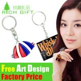 3D Logo Australia Popular Zinc Alloy Metal Keychain / Key Chain