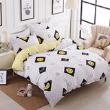 Printed Pattern Microfiber Home Textile Bedding Set