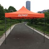 3X3m Orange Top Outdoor Pop up Gazebo Folding Canopy