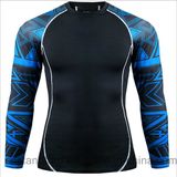 Hot Saling Long Sleeve Fitness Gym Compression Sports T-Shrit Wear