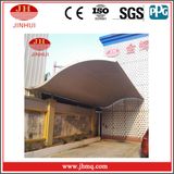 Aluminum Carport Sunshade Hyperbolic Shed Curtain Wall Awning (Jh165)