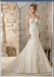 2016 Mermaid Train Lace Bridal Wedding Dresses Wd2790