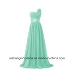 Evening Gown 2017 New Single Shoulder Bridesmaid Dress Gown