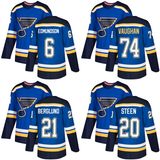 St. Louis Blues Alexander Steen Patrik Berglund Scooter Vaughan Hockey Jerseys