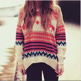 Unisex Funny Knitted Jacquard Novelty Pullover Christmas Sweater for Wholesale