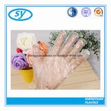 Clear Disposable Polyethylene Gloves for Supermarket