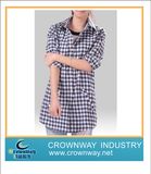 Casual Check Shirt in Long Length for Women