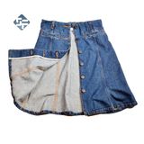 Wos Fashion Denim Skirt Made of 100%Cotton