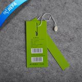 China Directly Factory Customized Paper Garment Hang Tag