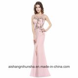 Evening Dresses Chiffon Sleeveless Padded Long Mermaid Bridesmaid Dresses