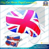 Car Mirror Cover Elastic Knitted Decorative Flag