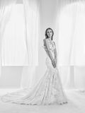 Lace Mermaid Bridal Prom Evening Wedding Dress