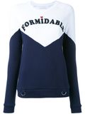 Women's Wholesale Contrast Colour Sweatershirt