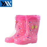 Pretty Pattern Kids Rubber Rain Boots Manufacture