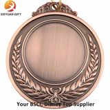 Custom Zinc Alloy Material Gold Medal with Painting Colors