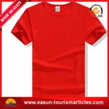 Customize Logo V Neck Men T-Shirt with Cotton Material