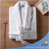 Customize Color Women Solid Polyester Bathrobe