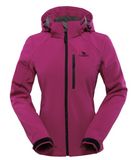 Ladies Stretch Hooded Soft Shell Jacket