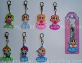 Fashion Cartoon Soft PVC Rubber Garment Zipper Charms