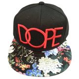 New Model Snapback Baseball Cap with Floral Peak  (GJFP1780)