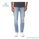 Tapered Standard Issue Jeans Straight Men Denim with Classic Stonewashed (Pants E. P. 4119)