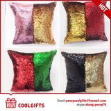 New Double Sided Glitter Sofa Cushion, Cover Reversible Sequin Mermaid Pillow