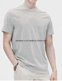 Custom Round Neck Pure Color Cotton Mens T-Shirt