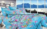 Microfiber Polyester Bedding Fabric 4PCS Polyester Bedding Set