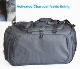 Odor Blocking Travel Duffel Sport Bags with Activated Charcoal Fabric Lining