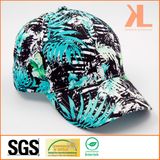 Quality Cotton 6 Panel Baseball Cap, Printing Fabric with Spandex