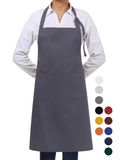 Custom Logo Long Kitchen Bib Aprons for Women