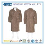 Solid Cotton Terry Robes Bathrobe for Men
