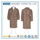 Solid Cotton Terry Robes Bathrobe for Men