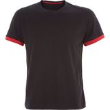 High Quality Pure Cotton Black Men Blank T-Shirt