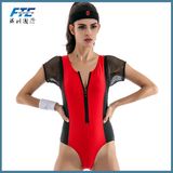 Lace Sexy Women Zipper Swimming Suit Fashion Bikini