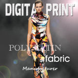 2017 fashion Poly Print Textile Digital Printing (X1078)