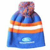 China Factory Produce Custom Design Acrylic Ski Jacquard Beanie Hat