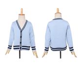 Wholesale V-Neck Cable Knitted Boys Kids School Cardigan Uniform