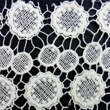 African Cotton White Lace Fabric (L5105)