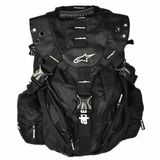 White Logo Racing Sports Backpack Motorcycle Shoulders Backpack (BA13)