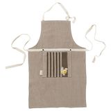 Polyester/Cotton Twill Weave Apron Color Red Kitchen Cooking Apron